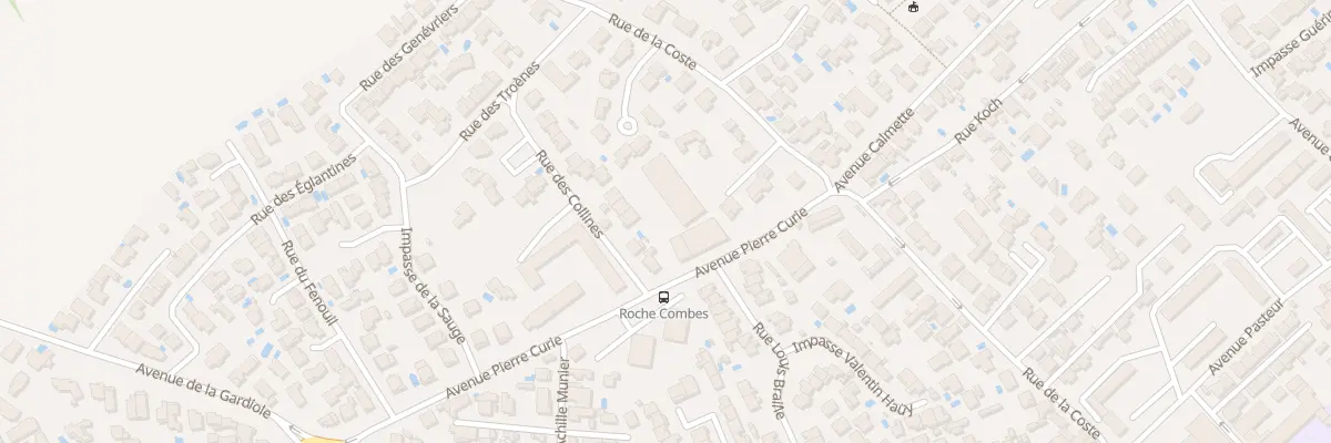 Plan du 14 Rue Pierre Curie à Frontignan