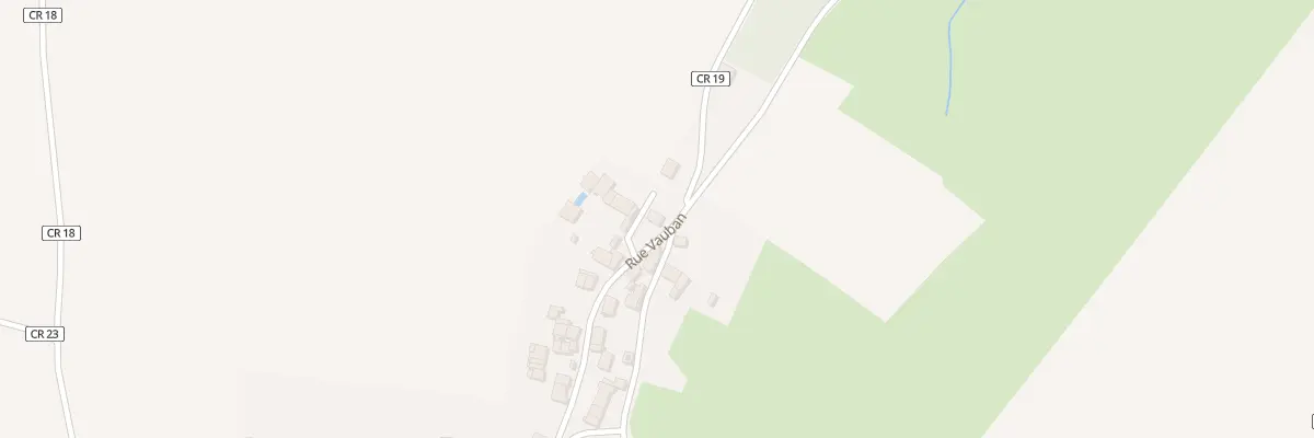 Plan du 6 Rue Vauban à Fontenay-près-Vézelay