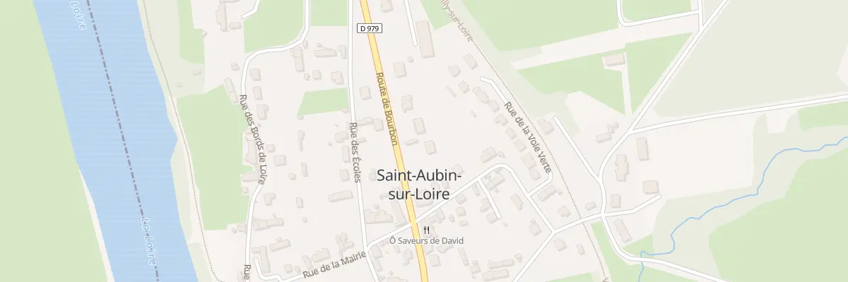 Plan du 80 Rte de Bourbon à Saint-Aubin-sur-Loire