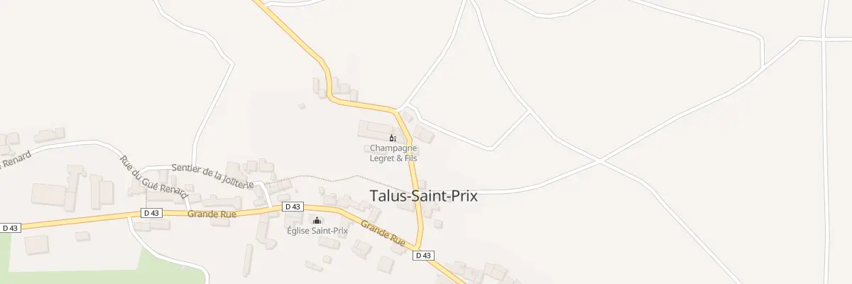 Plan du 5 Rue de Bannay à Talus-Saint-Prix