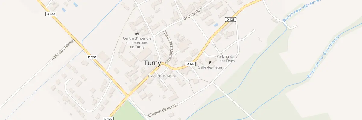 Plan du 4 Pla Saint-mammès à Turny