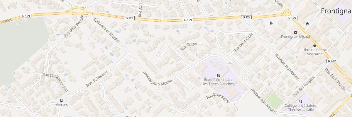 Plan du 3 Rue Condorcet à Frontignan
