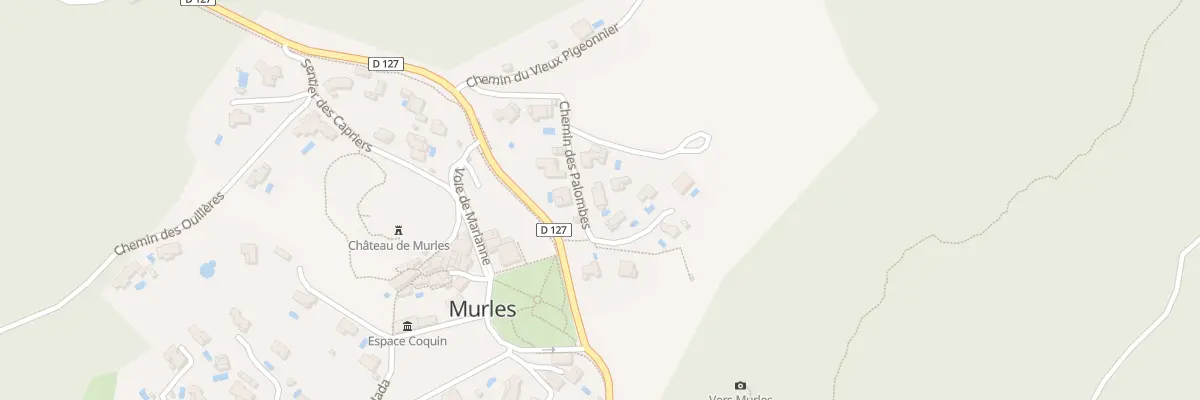 Plan du 7 Che des Palombes à Murles