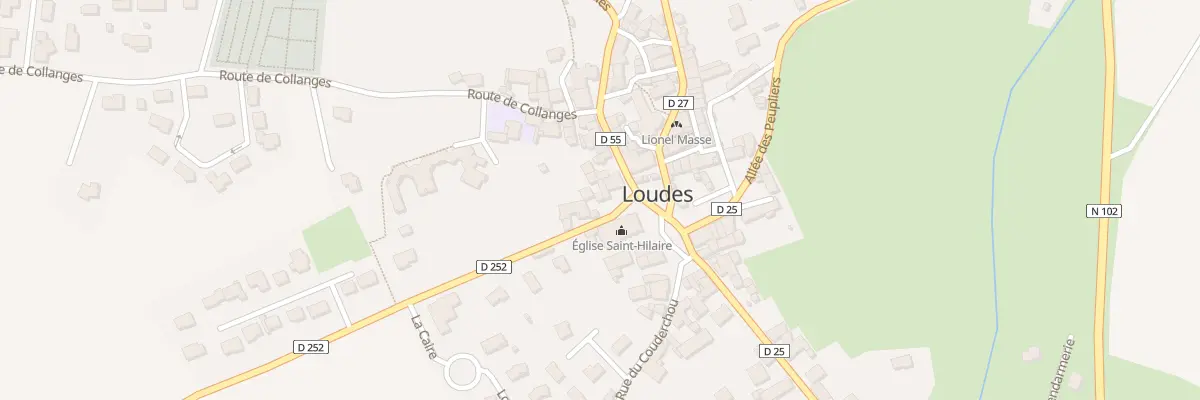 Plan du 9002 Rte de Saint-Jean-De-Nay à Loudes
