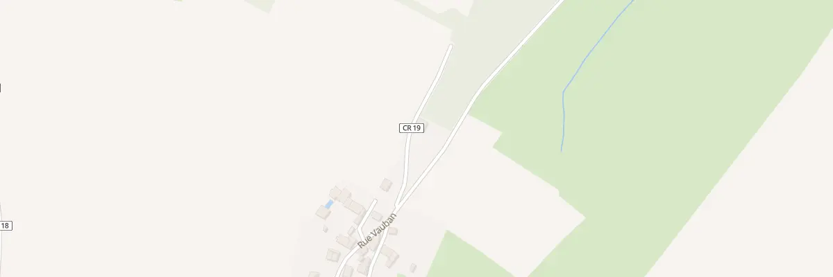 Plan du 2 Rue Vauban à Fontenay-près-Vézelay