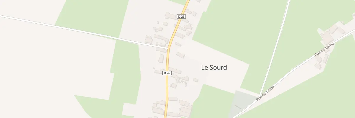 Plan du 20 Rue Principale au Sourd
