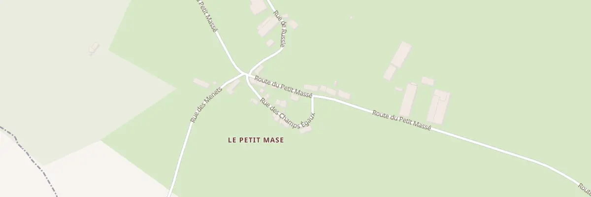 Plan du 17 Le Petit Massé à Chougny