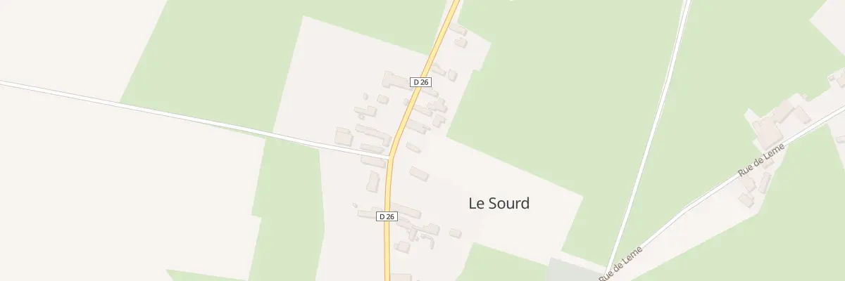 Plan du 22 Rue Principale au Sourd