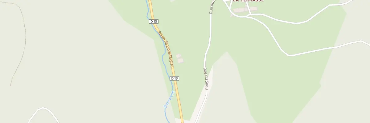 Plan du 4 Rte de Dore l’Eglise à Bonneval