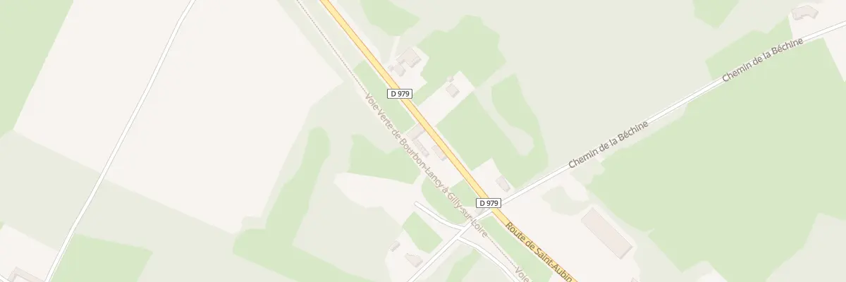 Plan du 1121 Rte de Saint Aubin à Gilly-sur-Loire