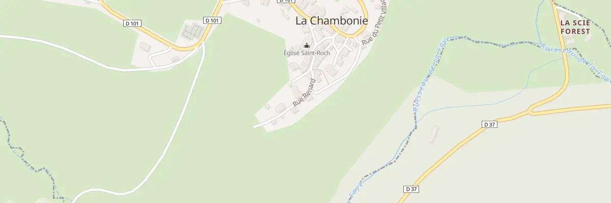Plan du 3 Rue Renard à La Chambonie