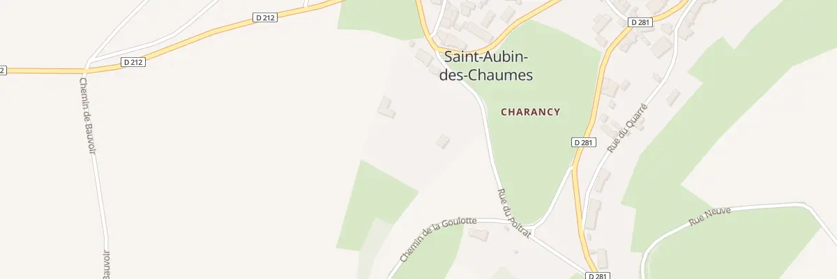 Plan du 3 Rue Poitrat à Saint-Aubin-des-Chaumes
