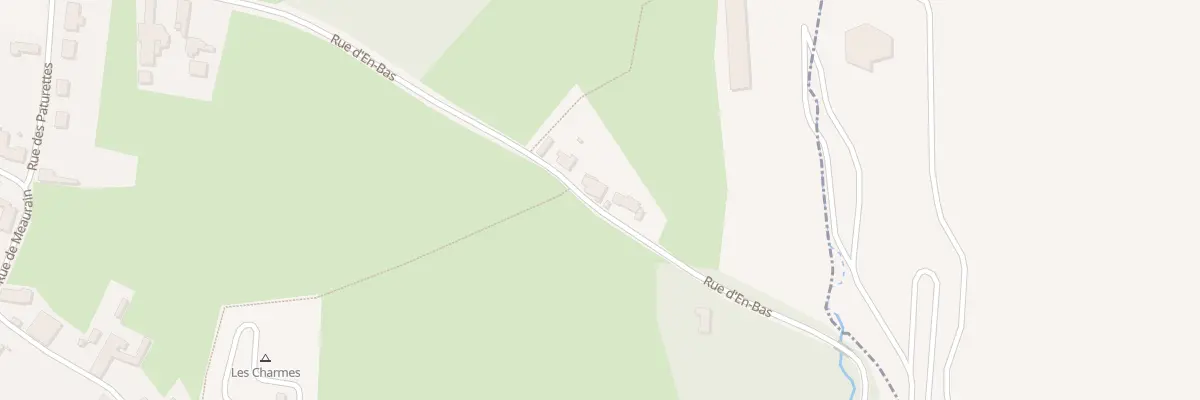 Plan du 13 Rue d’En Bas à Bettrechies