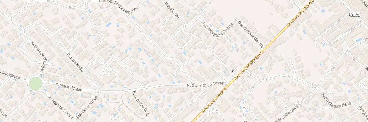 Plan du 14 Rue du Chasselas à Frontignan