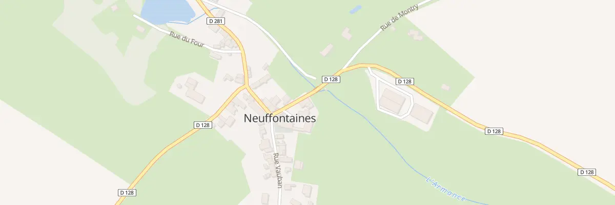 Plan du 6 Le Bourg à Neuffontaines