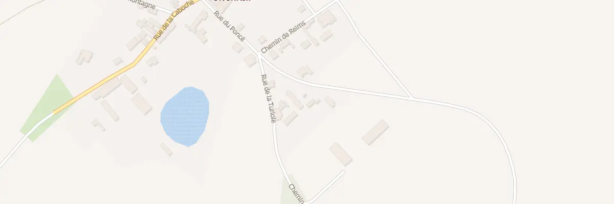Plan du 4 Rte de Crugny à Unchair