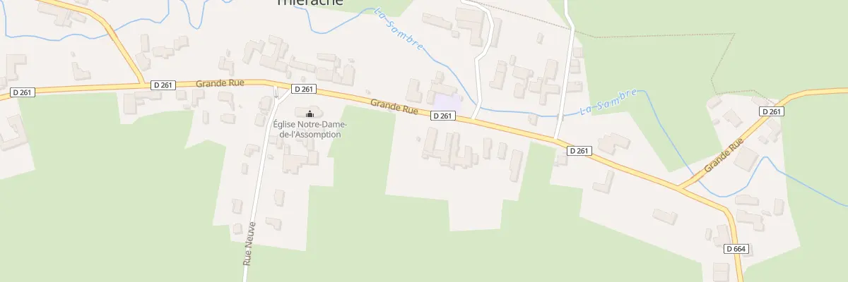 Plan du 22 Gr Grande Rue à Barzy-en-Thiérache