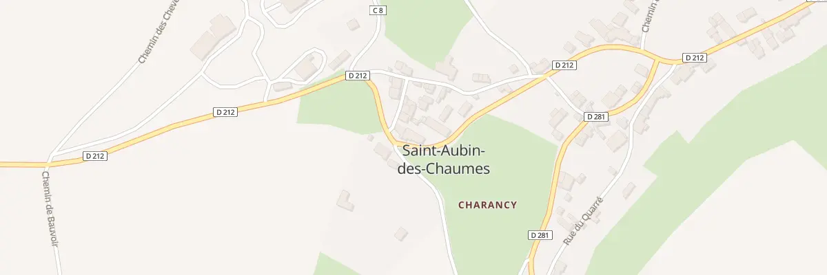Plan du 10 Rue du Pave à Saint-Aubin-des-Chaumes