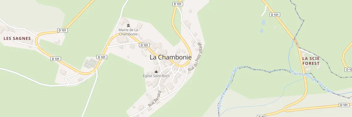 Plan du 15 Rue du Vimont à La Chambonie