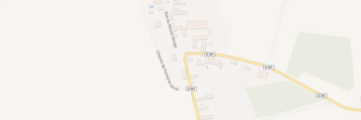 Plan du 2 Chem de Fontaine Denis à Villeneuve-Saint-Vistre-et-Villevotte