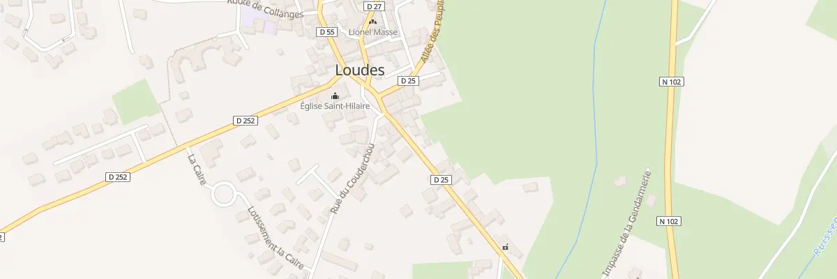 Plan du 9018 Rte du Puy à Loudes