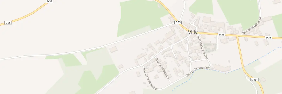 Plan du 9 Rue de la Genillotte à Villy