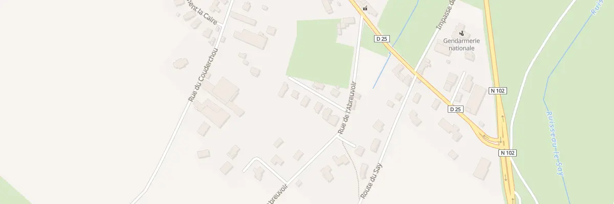 Plan du 5 Lot les Sources à Loudes