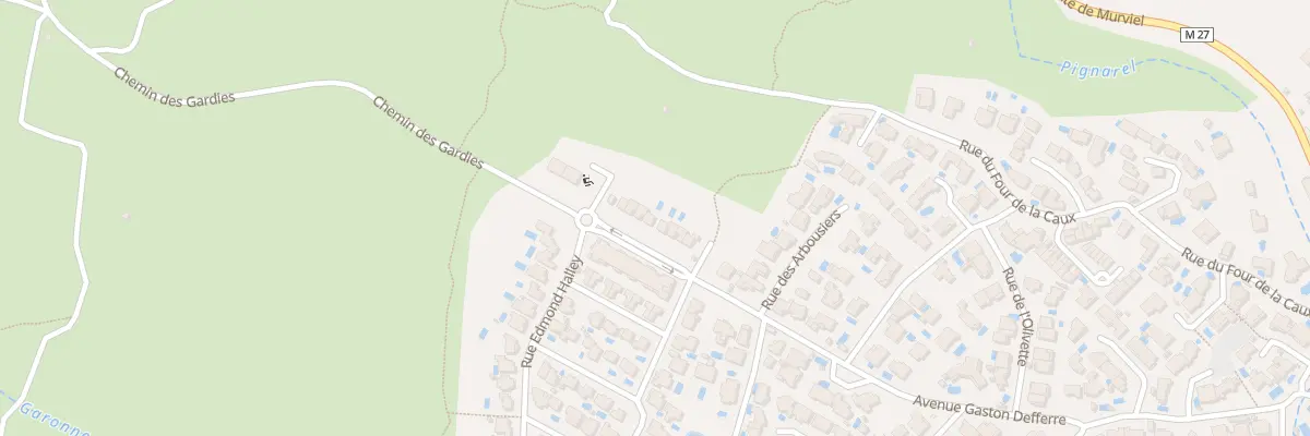 Plan du 32 Av Gaston Defferre à Pignan