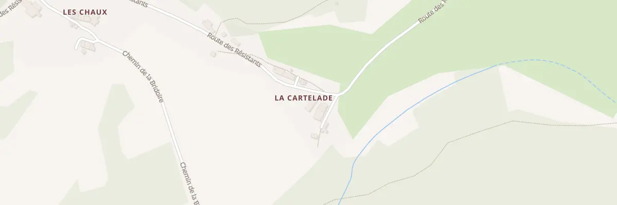 Plan du 5188 La Cartelade au Brugeron