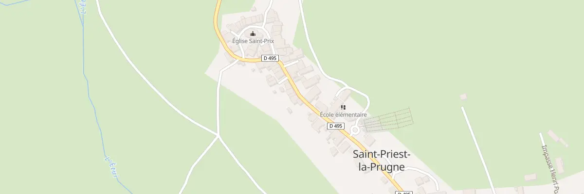 Plan du 39 Rue de Vichy à Saint-Priest-la-Prugne