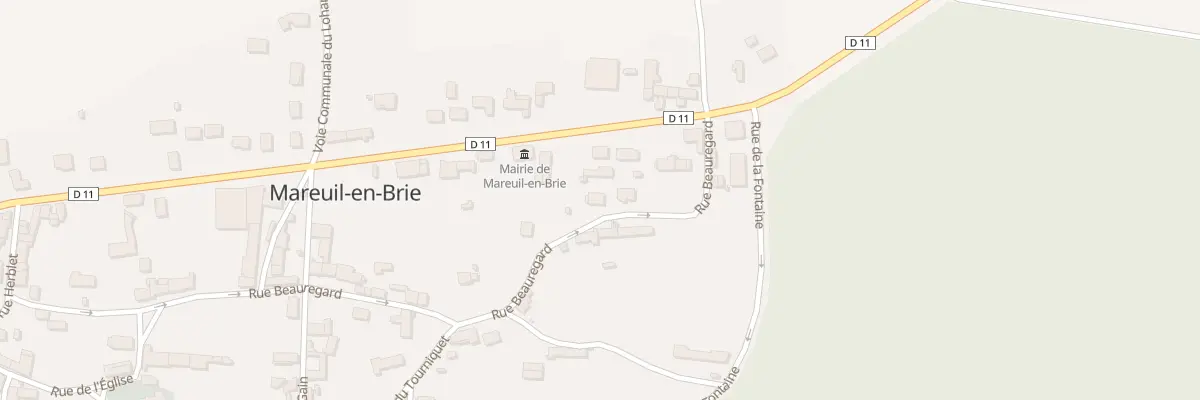 Plan du 18 Rue Beauregard à Mareuil-en-Brie