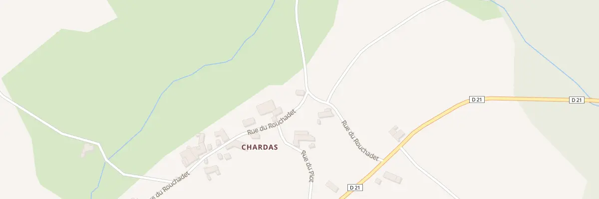 Plan du 5295 Chardas à Monlet