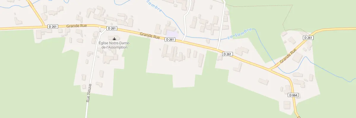 Plan du 26 Gr Grande Rue à Barzy-en-Thiérache