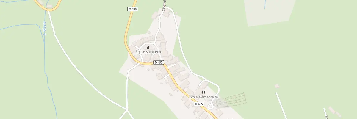 Plan du 1 Imp Daniel Sivet à Saint-Priest-la-Prugne