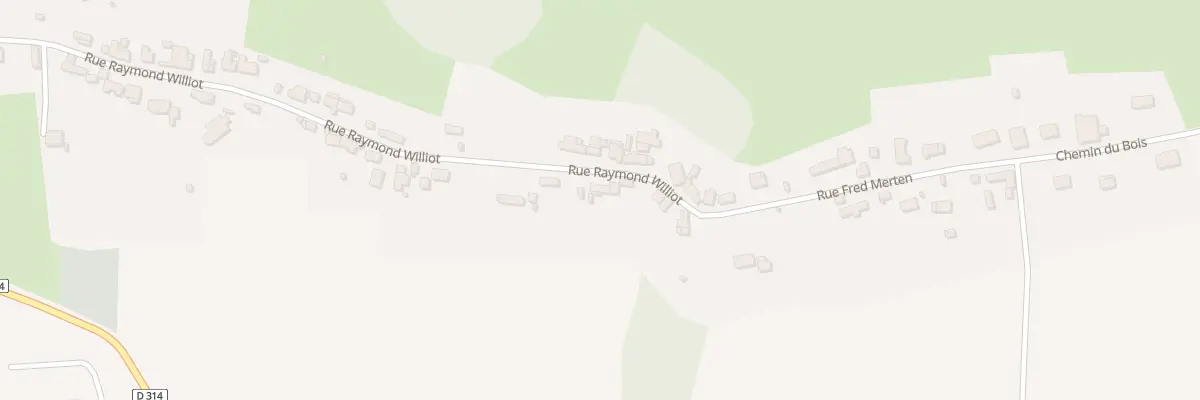 Plan du 52 Rue Raymond Williot à Proisy