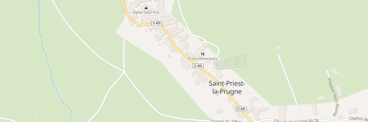 Plan du 35 Rue de Vichy à Saint-Priest-la-Prugne