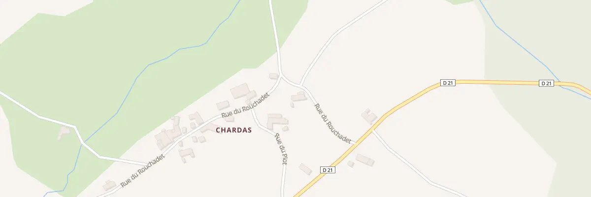 Plan du 5292 Chardas à Monlet