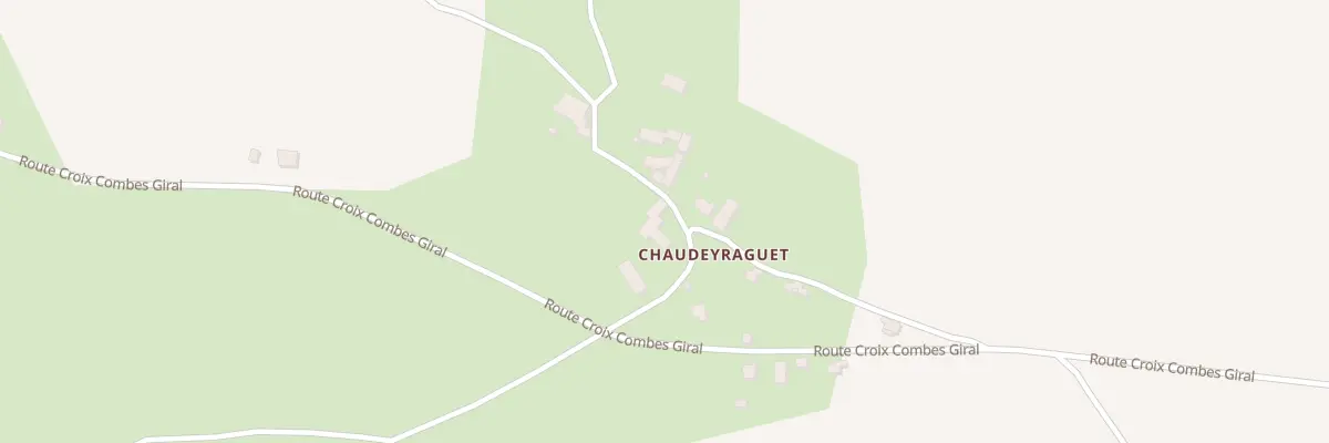 Plan du 5 Rue de la Croix de Fer à Chaudeyrac
