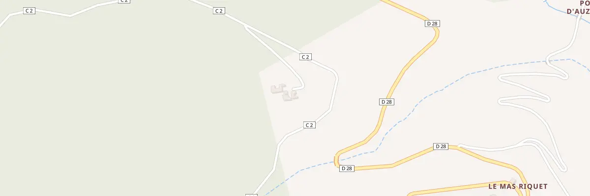 Plan du 5009 Le Viala à Saint-Martin-de-Lansuscle