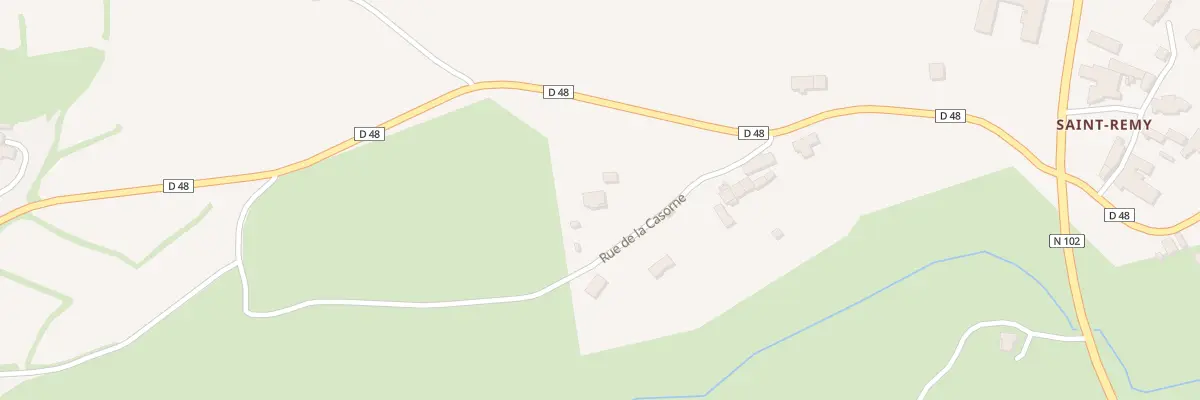 Plan du 5002 St Remy à Vergezac
