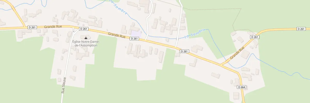 Plan du 30 Gr Grande Rue à Barzy-en-Thiérache