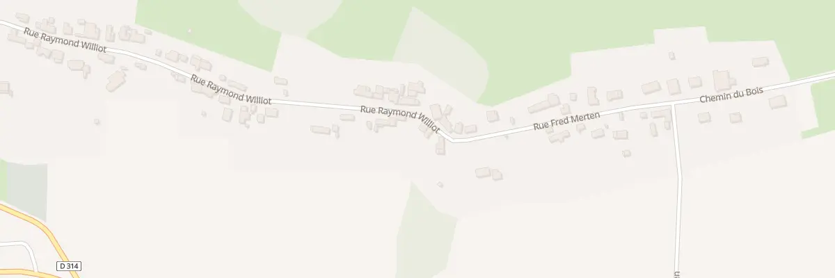 Plan du 56 Rue Raymond Williot à Proisy