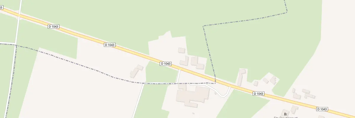 Plan du 8 Rte Nationale à Barzy-en-Thiérache