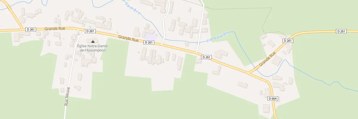 Plan du 32 Gr Grande Rue à Barzy-en-Thiérache