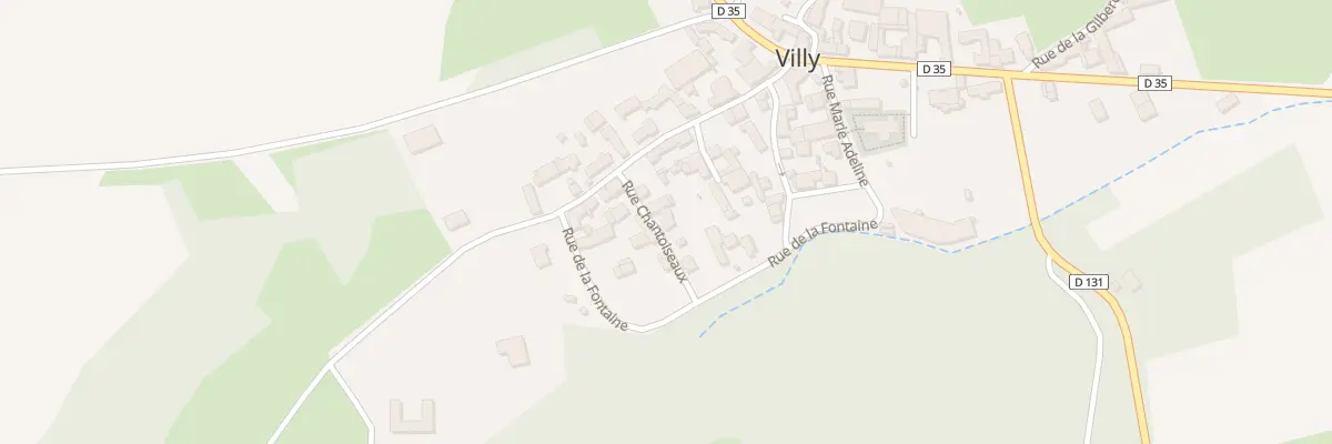 Plan du 3 Rue Chantoiseaux à Villy