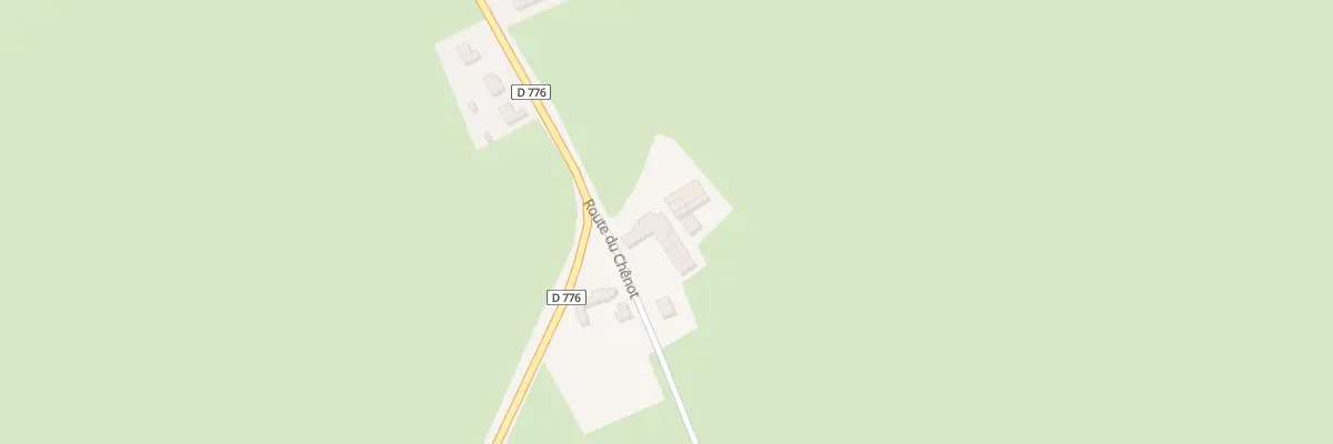 Plan du 7 Rte du Chênot à Esquéhéries
