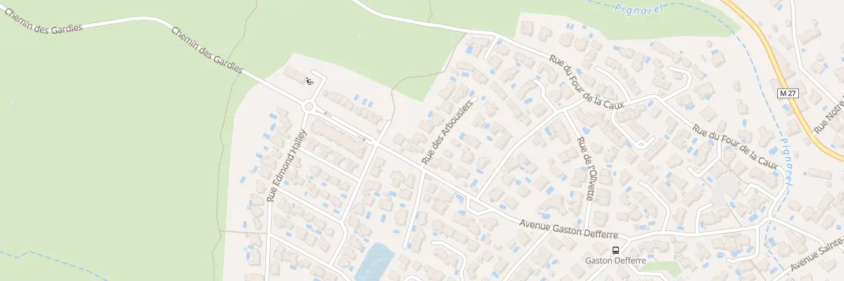 Plan du 2 Rue des Arbousiers à Pignan