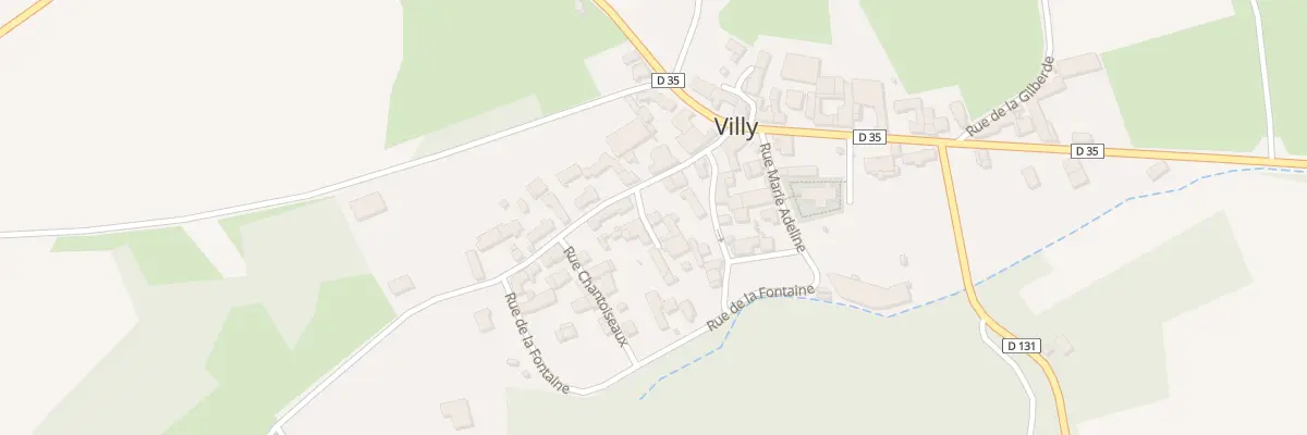 Plan du 4 Rue de la Genillotte à Villy
