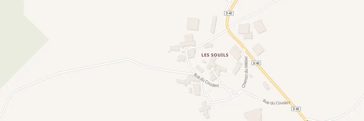 Plan du 5077 Les Souils à Saint-Haon