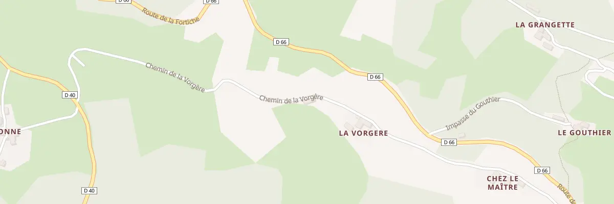 Plan du 5217 La Vorgere à Saint-Pierre-la-Bourlhonne